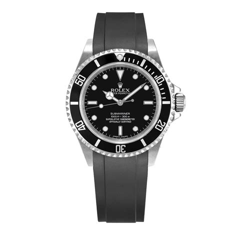 rolex 14060 generic rubber strap|Curved End Rubber Strap for ROLEX SUBMARINER Ref. 14060 .